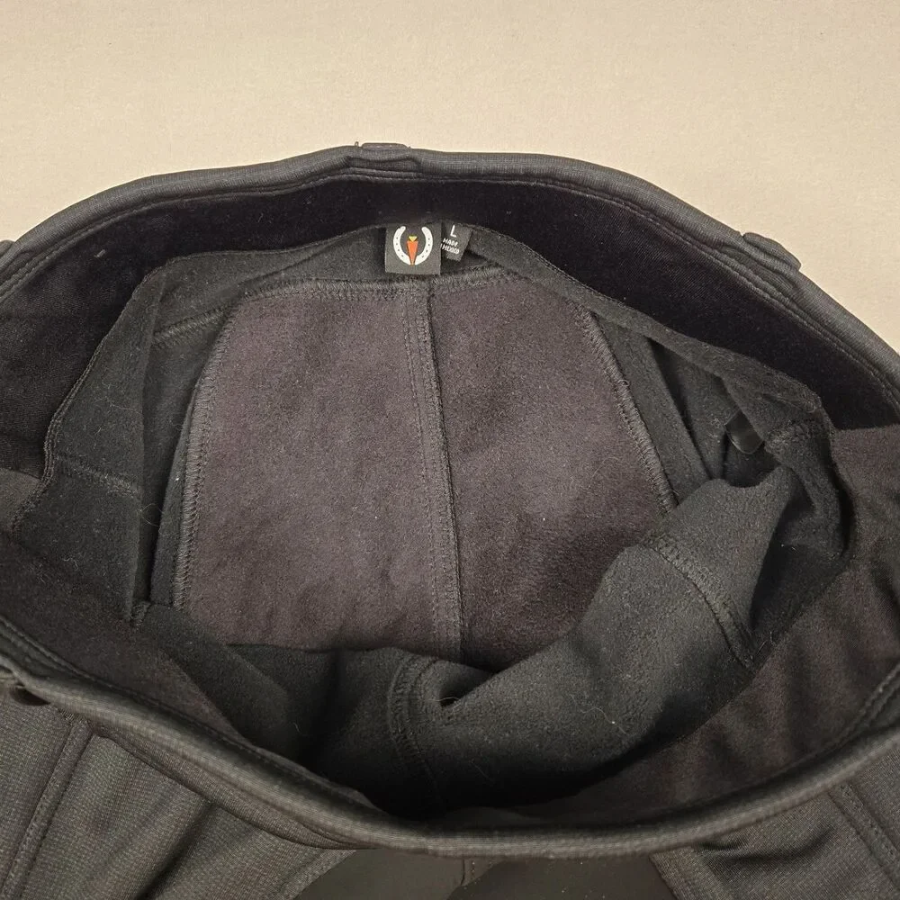 Kerrits Pants Women's Size Large Black Pull On Stretch Horse Riding Equestrian - Picture 7 of 8